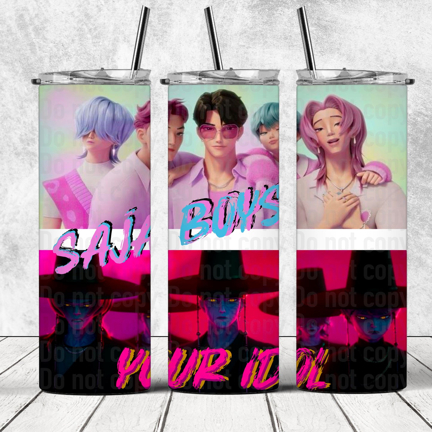 Your Idol 20oz Skinny Tumbler