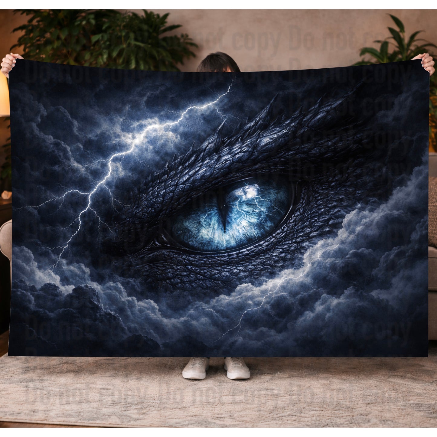 4th Wing Dragon Eye Blanket - Pre Order