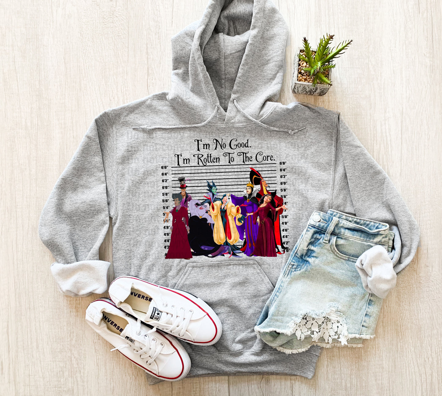 Colored Villains Mugshot