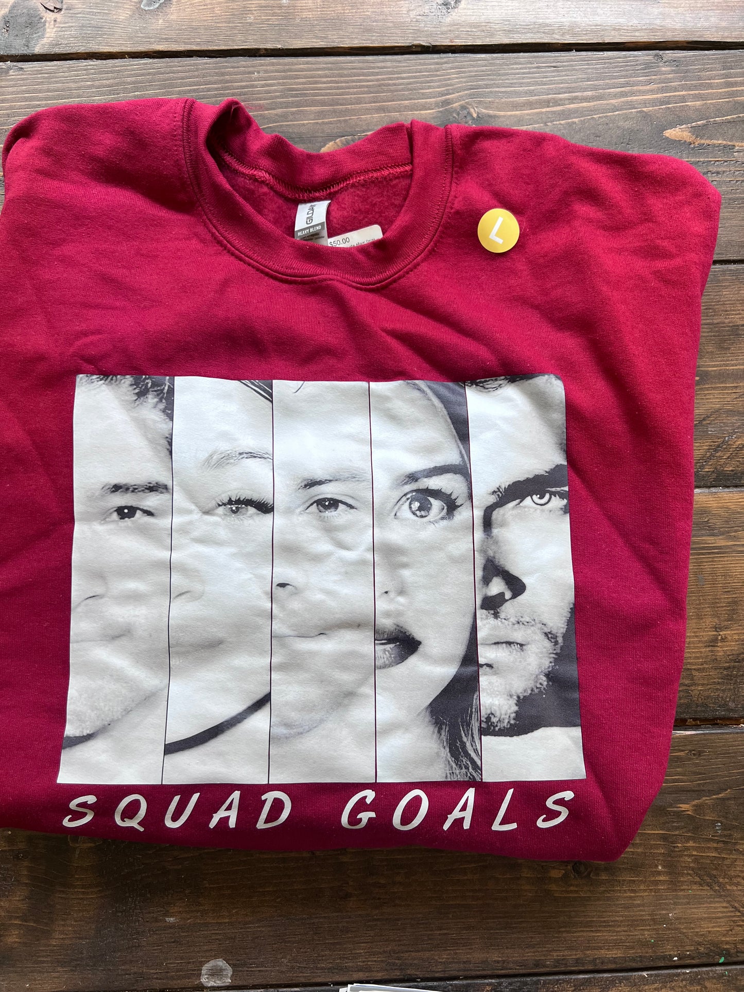 Teen Wolf Squad Red Crewneck RTS