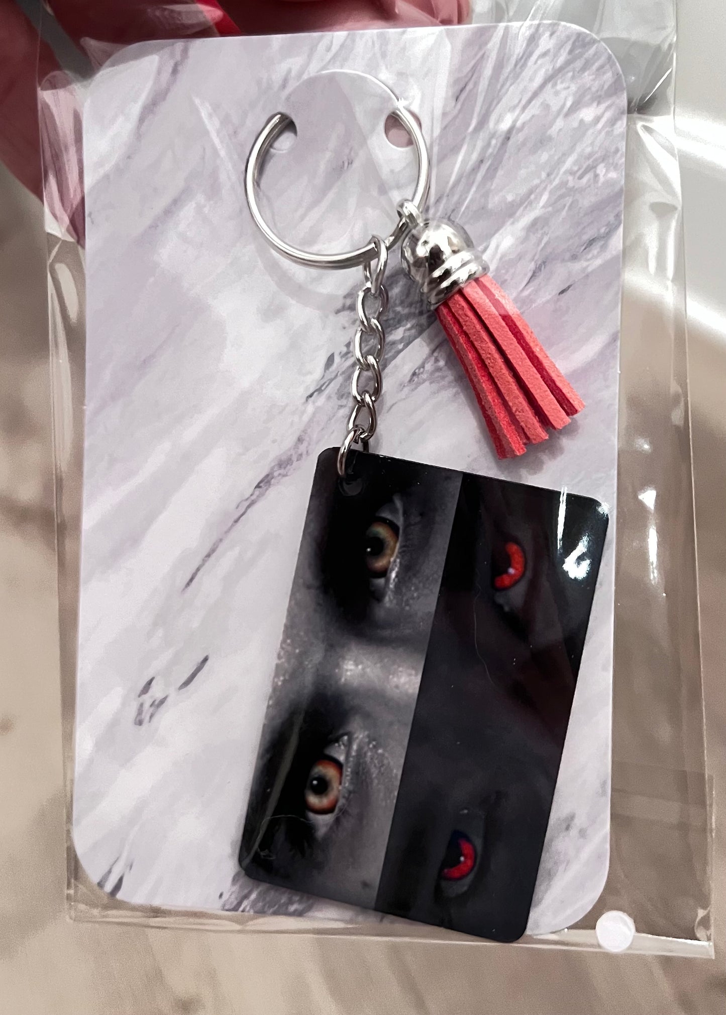 Alpha Eyes Scott McCall Teen Wolf Keychain - Accessories