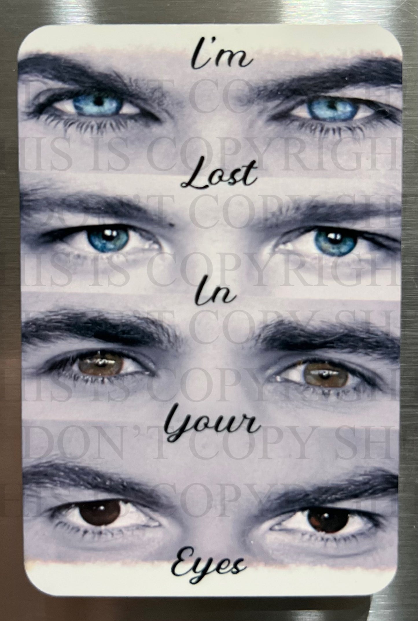 Lost In Your Eyes Salvatore Mikaelson Brothers Magnet - Accessories