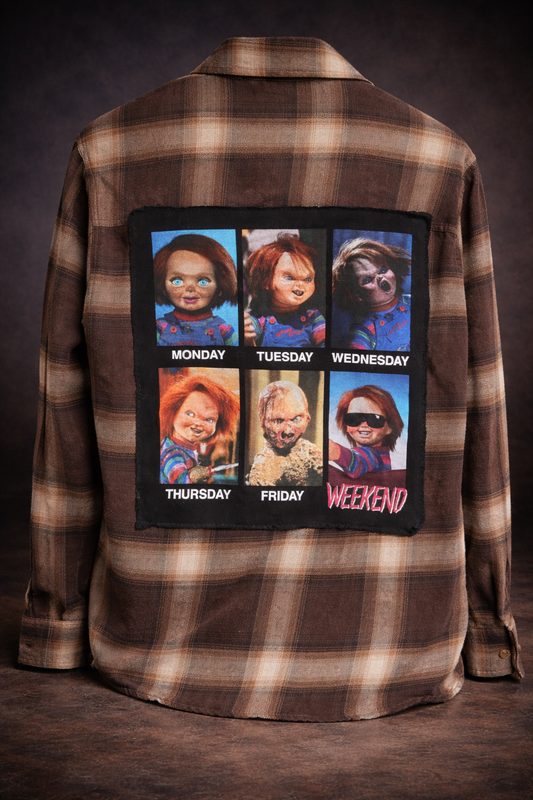 Chucky Days Of The Week Flannel