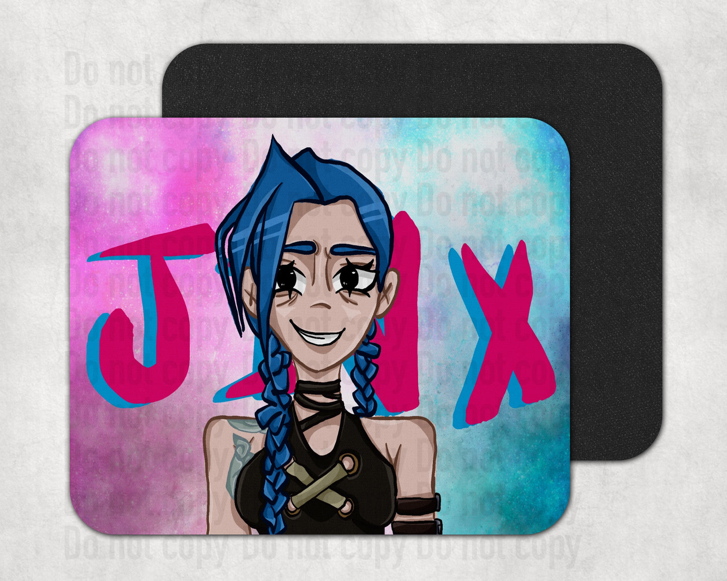 Cartooned Jinx Mousepad