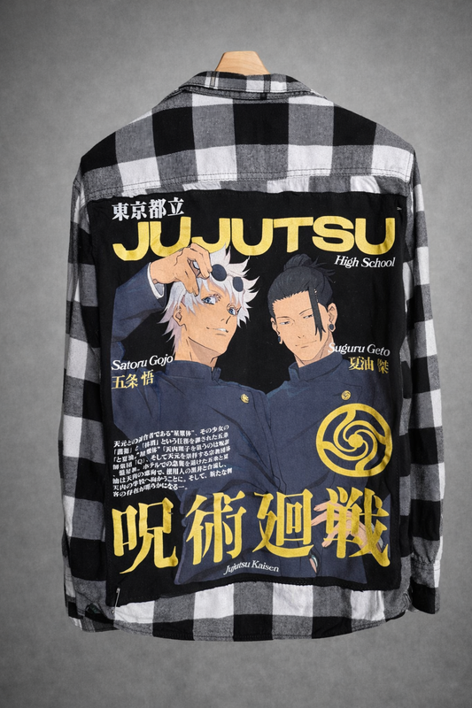 JJK Anime Flannel
