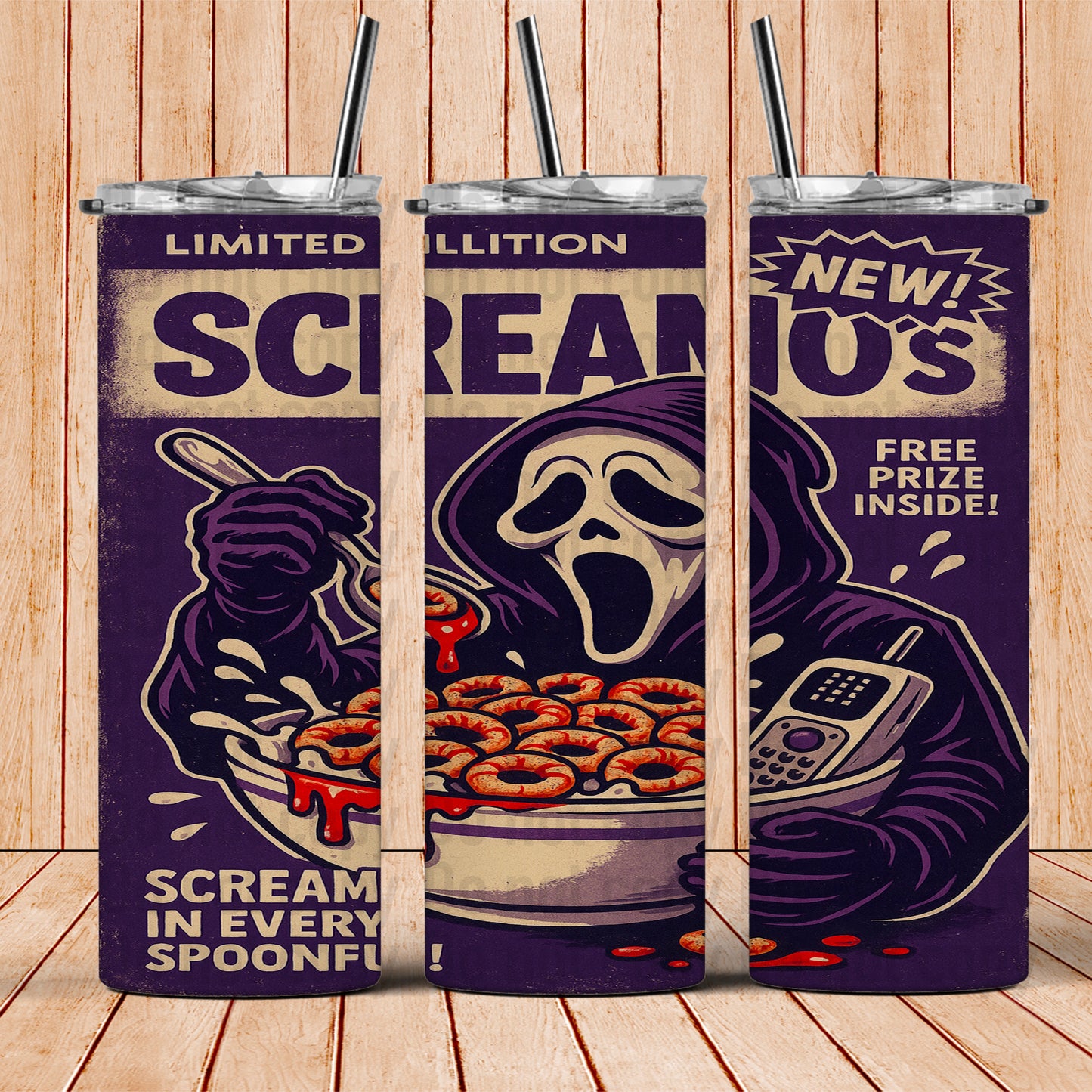 Screamos 20oz Skinny Tumbler