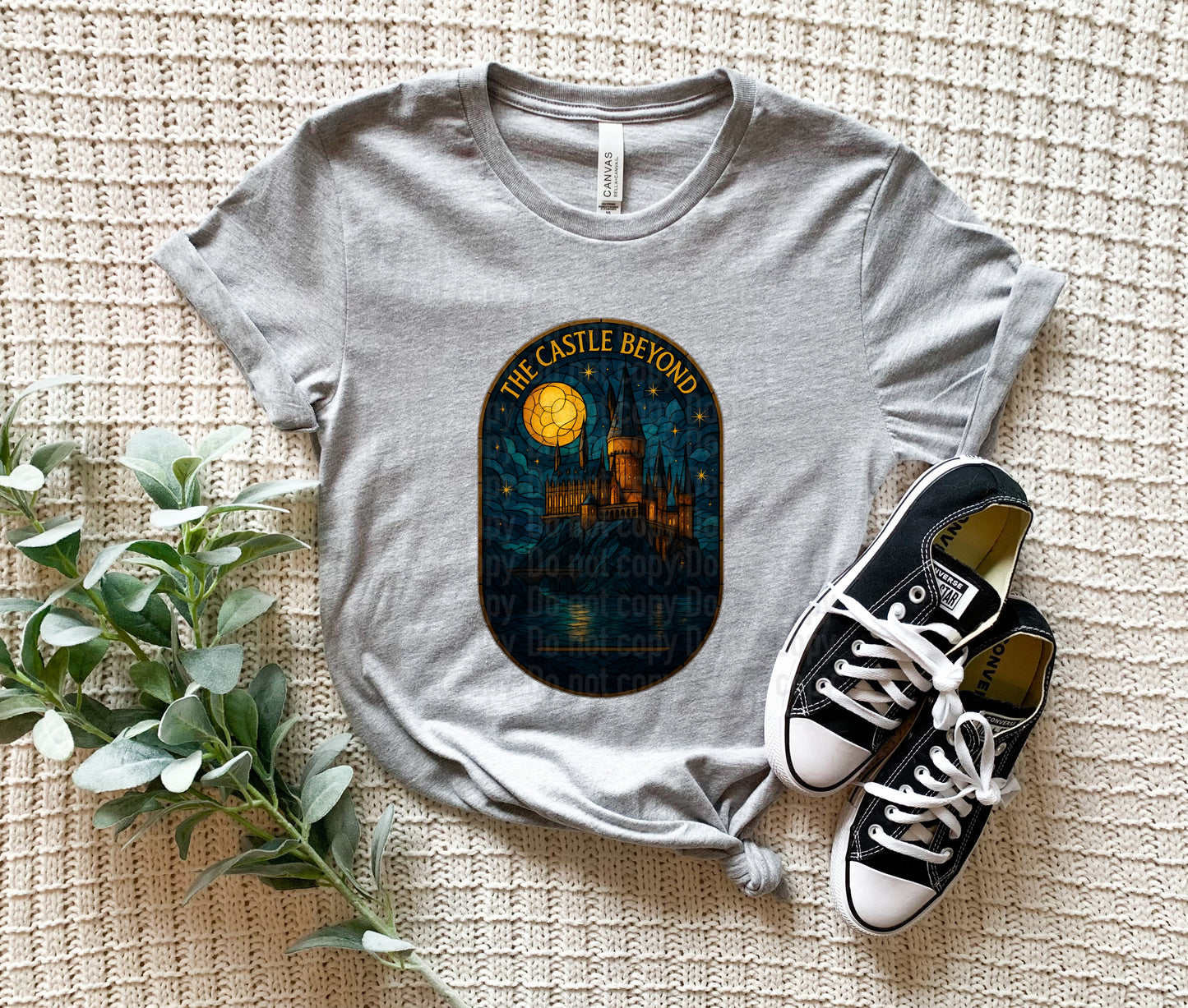 Stained Glass Castle Beyond