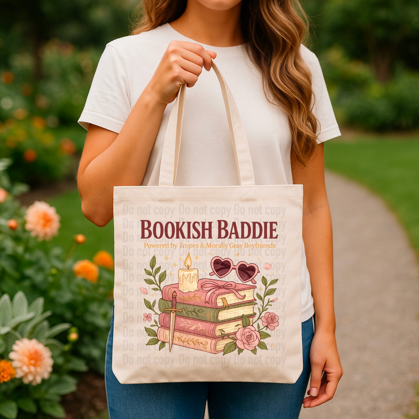 Bookish Baddie (Soft) - Tote Bag