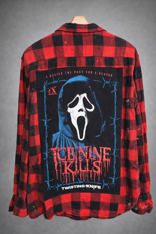 Ghostface Ice Nine (red) Flannel