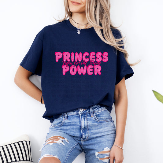 Geraldine’s Princess Power Shirt (Officially licensed)