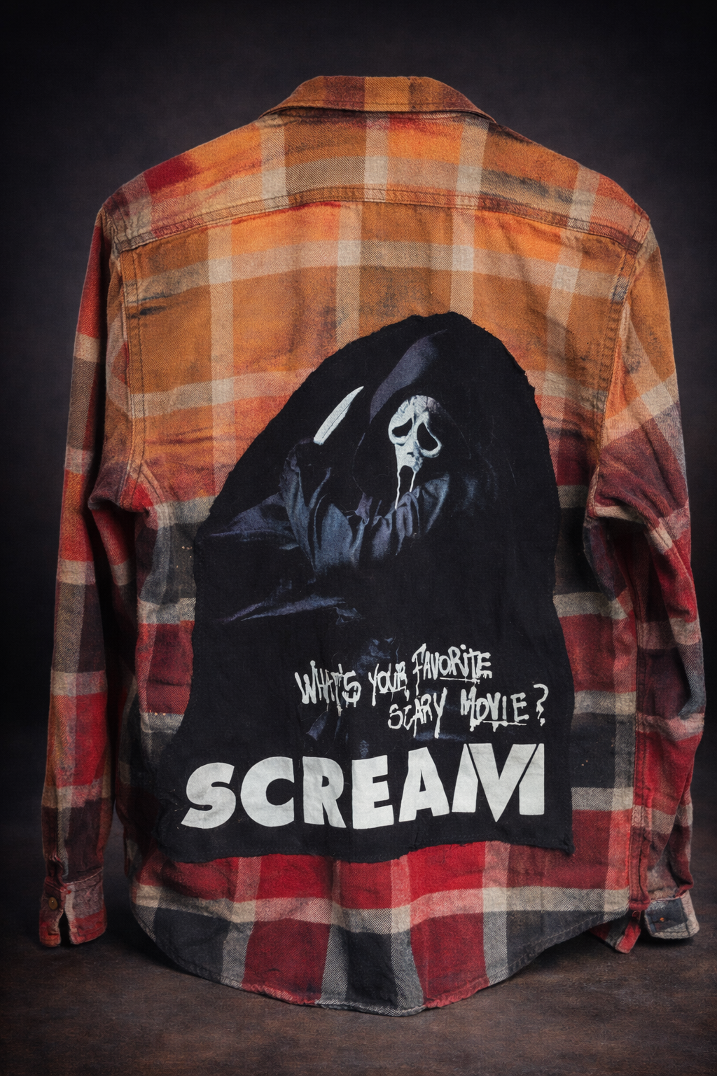 Scream Scary Movie Flannel