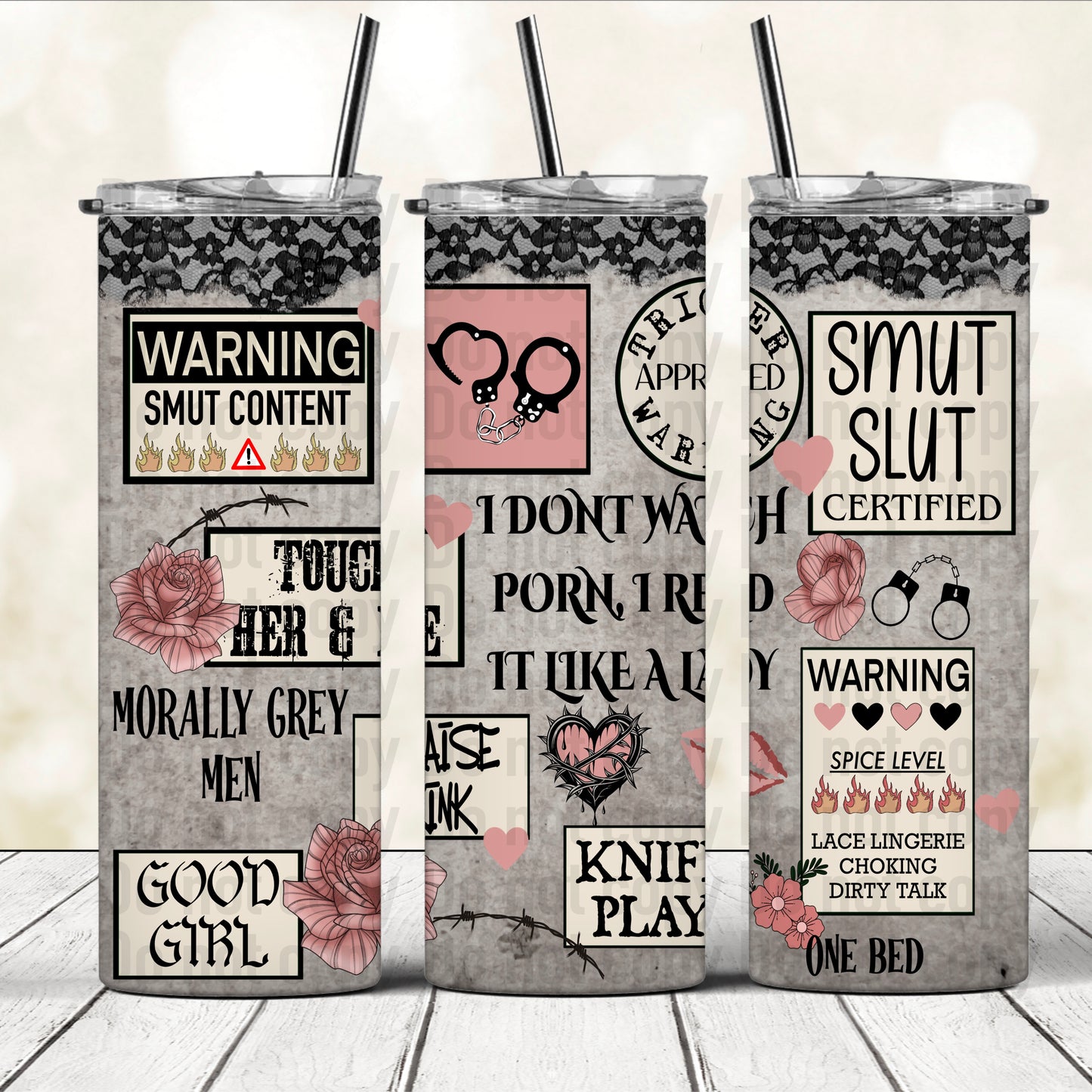 Smut Multi 20oz Skinny Tumbler