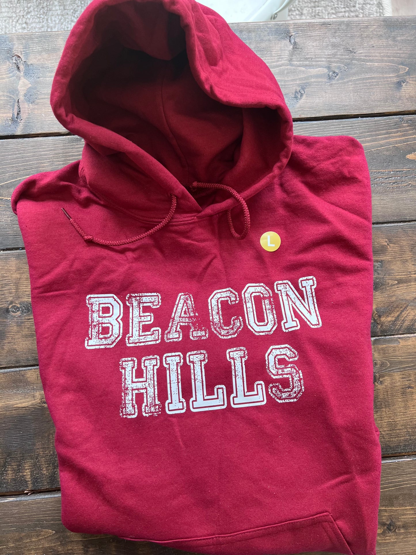 Beacon Hills Red Hoodie RTS