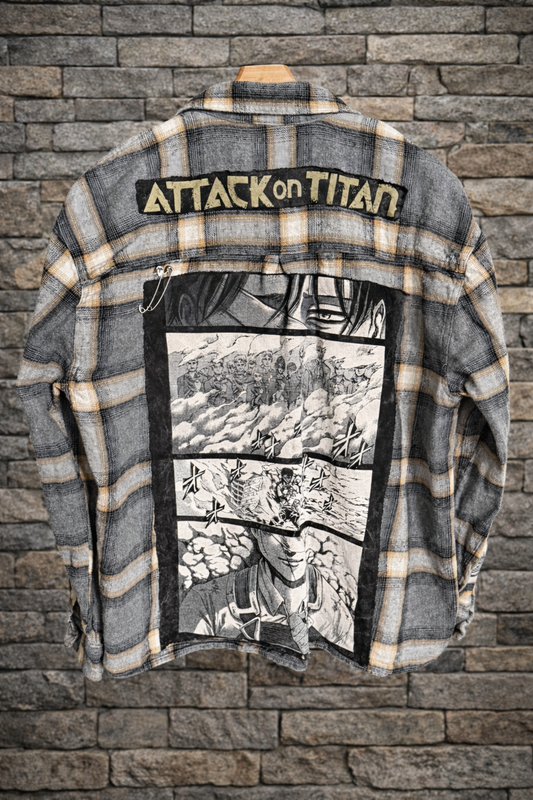 AOT Anime Flannel