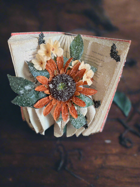 Crystallized TVD Book With Sunflower and Bats