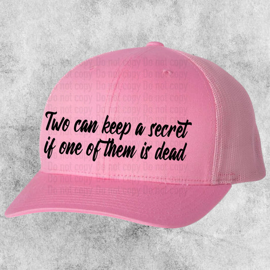 Two Can Keep A Sectet PLL Trucker Hat - Accessories- TV Fandom