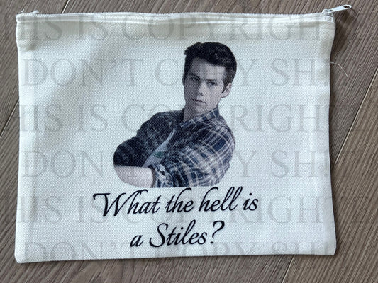 What The Hell Is A Stiles? Makeup Pouch - Accessories