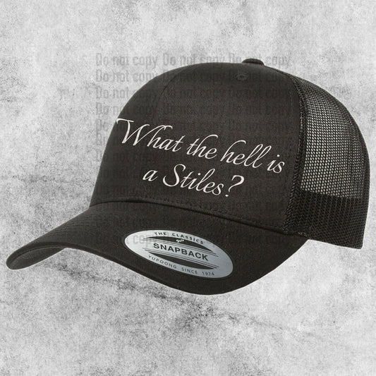 What The Hell Is A Stiles Teen Wolf Trucker Hat - Accessories- TV Fandom