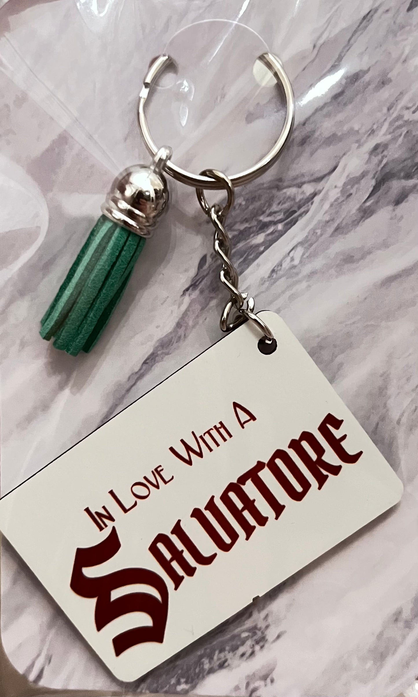 In Love With A Salvatore or Mikaelson Keychain - Accessories