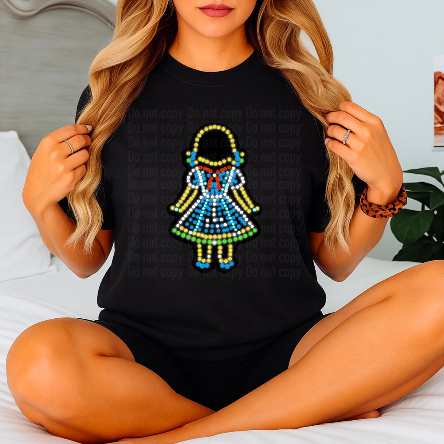 Lite Brite Holly