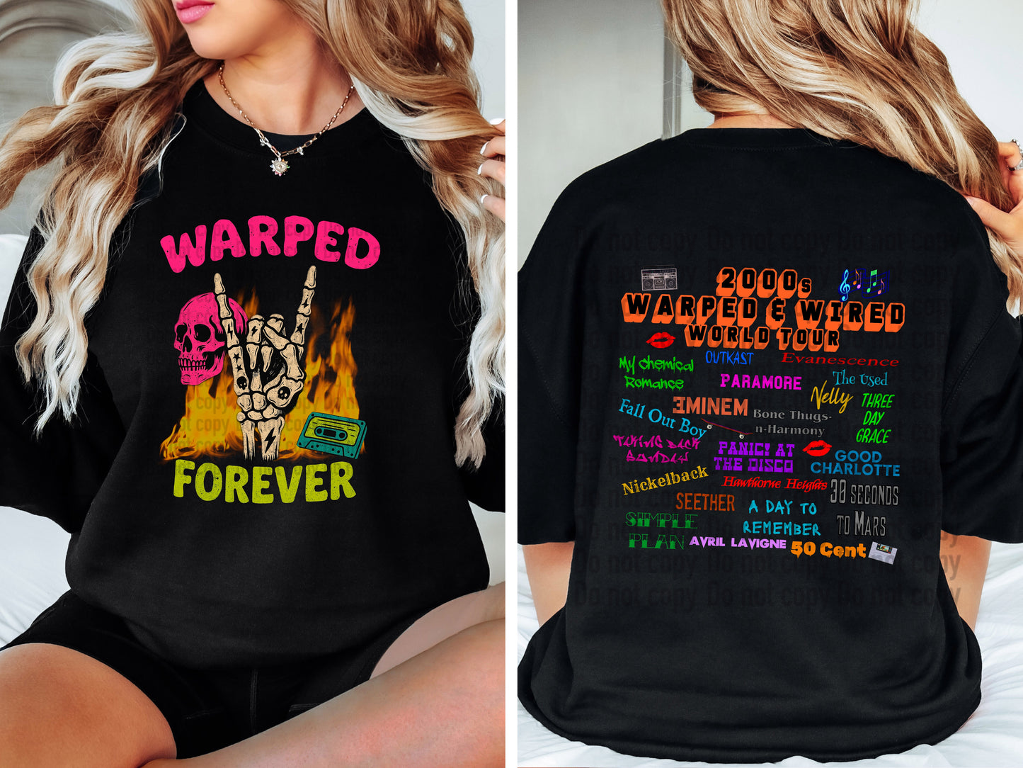 2000s Warped Concert Tee