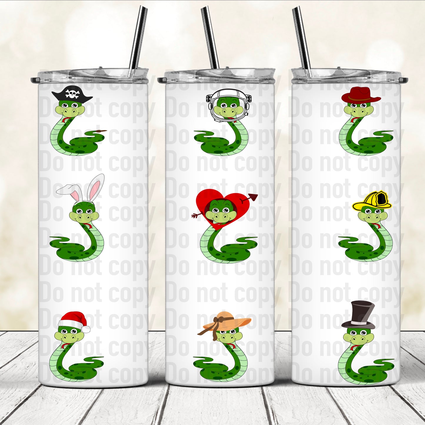 Rydikin Hat Show (Officially Licensed) 20oz Skinny Tumbler