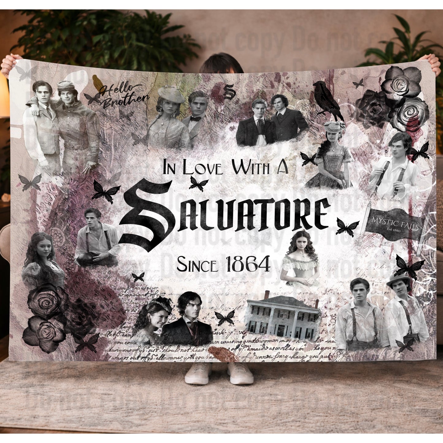 RTS Love A Salvatore- Blanket
