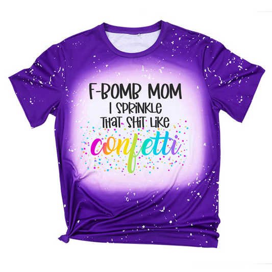 Confetti Fbomb Mom- T-Shirt & Hoodie