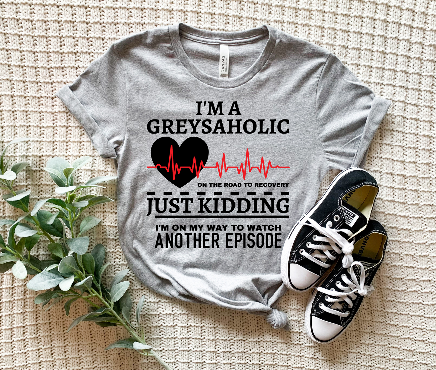 Greysaholic- T-Shirt & Hoodie