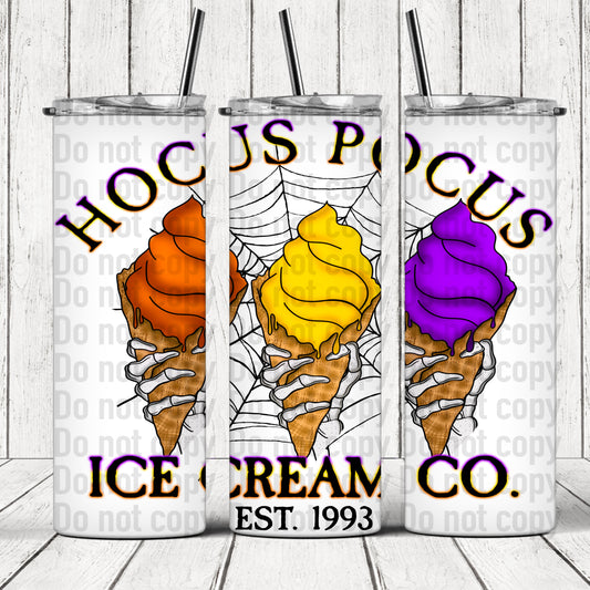 Hocus Pocus Ice Cream - 20oz Skinny Tumbler