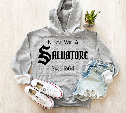 In Love With A Salvatore The Originals TVD  - T-Shirt & Hoodie