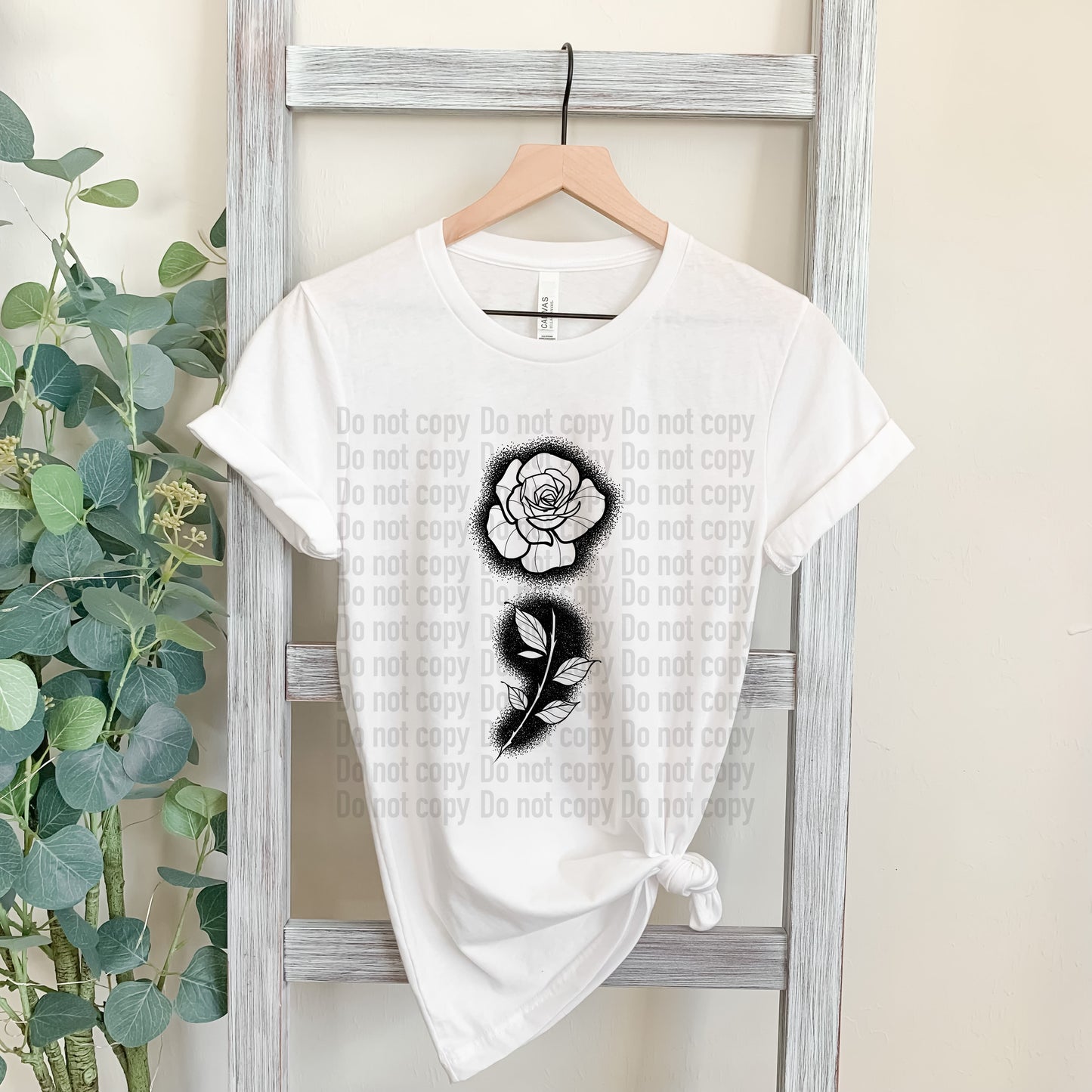 Semicolon Rose - T-Shirt & Hoodie