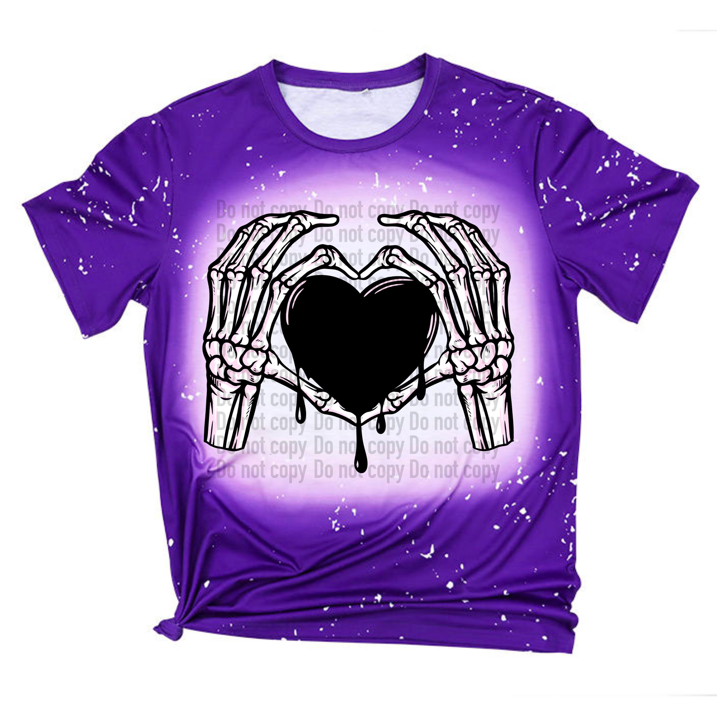Skellie Drippy Heart - T-Shirt & Hoodie