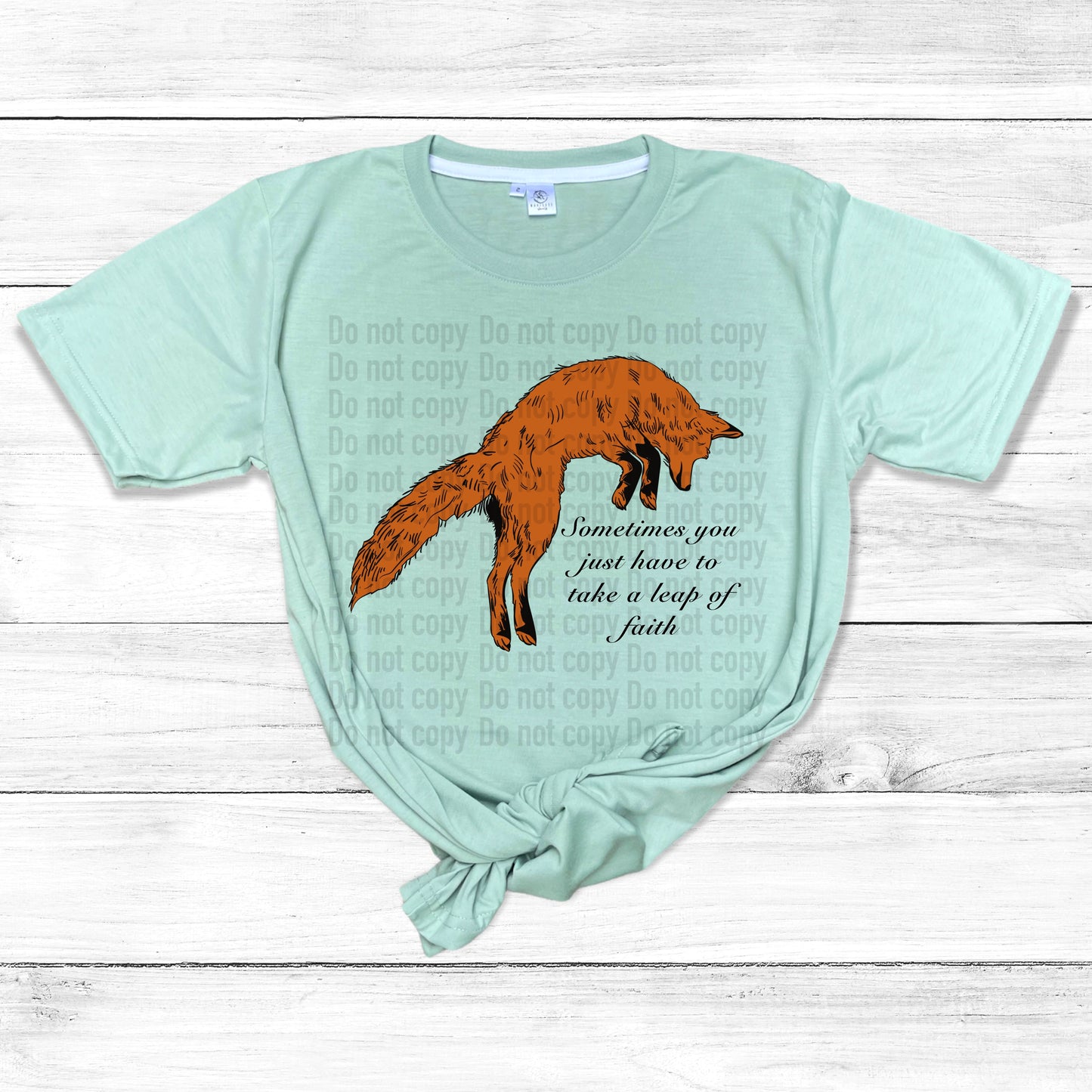 Leap Of Faith Fox Wilderness - T-Shirt & Hoodie